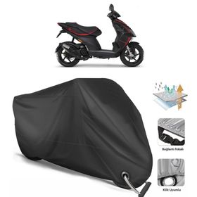 Coverplus Piaggio NRG Power 50 Siyah Motosiklet Branda