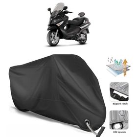 Coverplus Piaggio X Evo 400 Siyah Motosiklet Branda