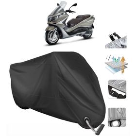 Coverplus Piaggio X10 350 Siyah Motosiklet Branda