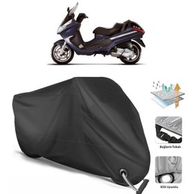 Coverplus Piaggio X8 200 Siyah Motosiklet Branda
