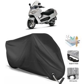 Coverplus Piaggio X8 250 Premium Siyah Motosiklet Branda