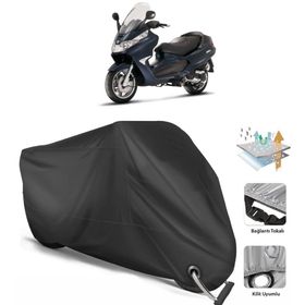 Coverplus Piaggio X8 400 ie Siyah Motosiklet Branda