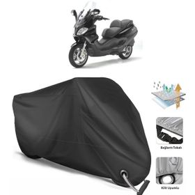 Coverplus Piaggio X9 200 Siyah Motosiklet Branda