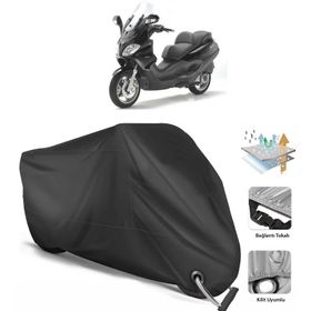 Coverplus Piaggio X9 200 Siyah Motosiklet Branda