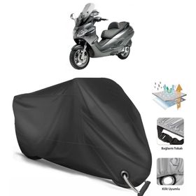 Coverplus Piaggio X9 250 Siyah Motosiklet Branda