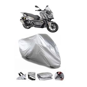 Coverplus QJ ATR125 Gri Su Geçirmez Motosiklet Brandası