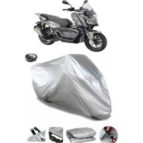 Coverplus QJ ATR125 Gri Su Geçirmez Motosiklet Brandası