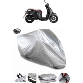 Coverplus QJ LTM 125 Gri Su Geçirmez Motosiklet Brandası