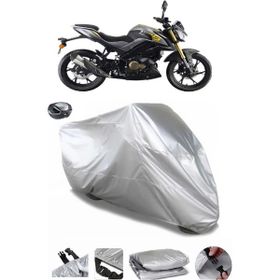 Coverplus QJ SRK 125 R Gri Arka Çanta Uyumlu Su Geçirmez Motosiklet Brandası