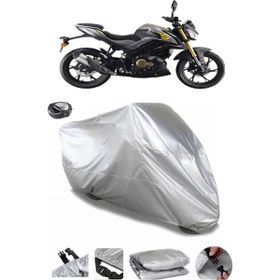 Coverplus QJ SRK 125 S Gri Arka Çanta Uyumlu Su Geçirmez Motosiklet Brandası