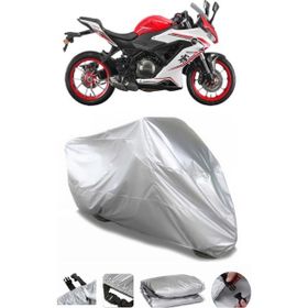 Coverplus QJ SRK 400 RR Gri Su Geçirmez Motosiklet Brandası