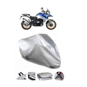 Coverplus QJ SRT800 X Gri Su Geçirmez Motosiklet Brandası