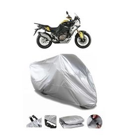 Coverplus QJ SVT650X Gri Su Geçirmez Motosiklet Brandası