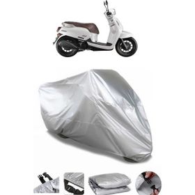 Coverplus QJ VPS125 Gri Su Geçirmez Motosiklet Brandası