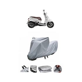 Coverplus QJ VPS125 Gri Su Geçirmez Motosiklet Brandası