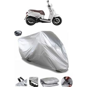 Coverplus QJ VPS125 Gri Su Geçirmez Motosiklet Brandası