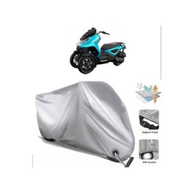 Coverplus Qooder Quadro 4D Siyah Motosiklet Branda