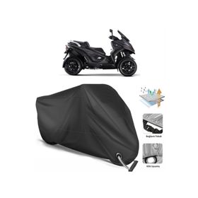 Coverplus Qooder QV4 Siyah Motosiklet Branda