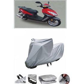 Coverplus Ramzey Kalipso 125-8 Gri Su Geçirmez Motosiklet Brandası