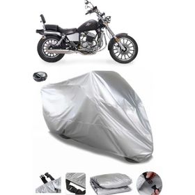 Coverplus Regal Raptor Classic 125 Gri Arka Çanta Uyumlu Su Geçirmez Motosiklet Brandası