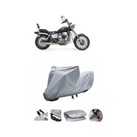 Coverplus Regal Raptor Classic 125 Gri Su Geçirmez Motosiklet Brandası