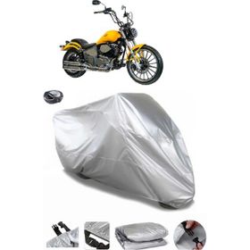 Coverplus Regal Raptor Daytona 250 Gri Arka Çanta Uyumlu Su Geçirmez Motosiklet Brandası