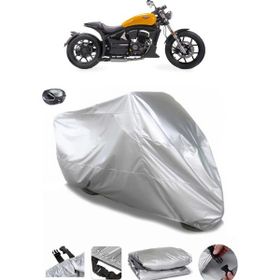 Coverplus Regal Raptor Pilder 125 Gri Arka Çanta Uyumlu Su Geçirmez Motosiklet Brandası