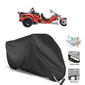 Coverplus Rewaco RF1 LT-2 Siyah Motosiklet Branda