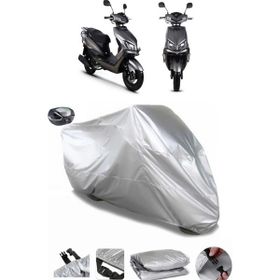 Coverplus RKS Blazer 50 Gri Arka Çanta Uyumlu Su Geçirmez Motosiklet Brandası