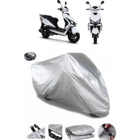 Coverplus RKS Blazer 50 XR Max Gri Arka Çanta Uyumlu Su Geçirmez Motosiklet Brandası