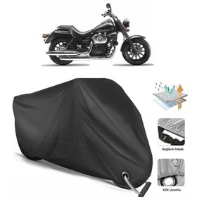 Coverplus RKS Cruiser 250 Siyah Motosiklet Branda
