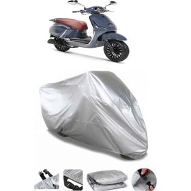Coverplus RKS Dark Blue 125 Gri Su Geçirmez Motosiklet Brandası