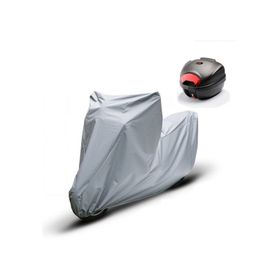 Coverplus RKS Dark Blue 125 Gri Su Geçirmez Motosiklet Brandası