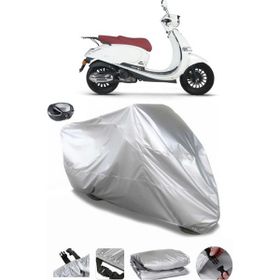 Coverplus RKS Galaxy Gold 125 Gri Arka Çanta Uyumlu Su Geçirmez Motosiklet Brandası