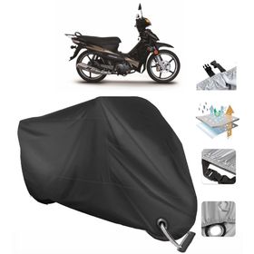 Coverplus RKS Jaguar 100 Siyah Motosiklet Branda