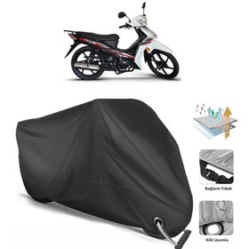 Coverplus RKS Next 50 Siyah Motosiklet Branda