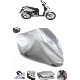 Coverplus RKS Outlook 150 Gri Arka Çanta Uyumlu Su Geçirmez Motosiklet Brandası