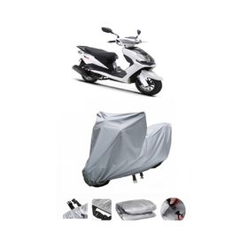 Coverplus RKS Pesaro 125 Gri Su Geçirmez Motosiklet Brandası