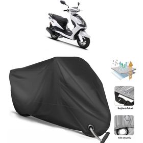 Coverplus RKS Pesaro 125 Siyah Motosiklet Branda