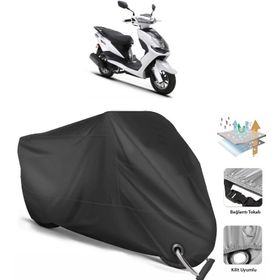 Coverplus RKS Pesaro 125 Siyah Motosiklet Branda