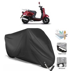 Coverplus RKS Pollo 50 Siyah Motosiklet Branda