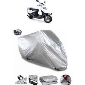 Coverplus RKS Rocca 100 Max Gri Arka Çanta Uyumlu Su Geçirmez Motosiklet Brandası