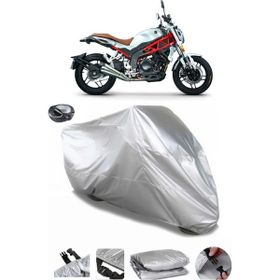 Coverplus RKS RS 400 Gri Arka Çanta Uyumlu Su Geçirmez Motosiklet Brandası