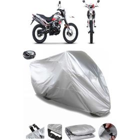 Coverplus RKS RT250 Gri Arka Çanta Uyumlu Su Geçirmez Motosiklet Brandası