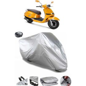 Coverplus RKS Siesta Gri Arka Çanta Uyumlu Su Geçirmez Motosiklet Brandası