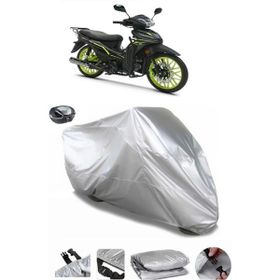 Coverplus RKS Sniper 50 Gri Arka Çanta Uyumlu Su Geçirmez Motosiklet Brandası