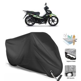 Coverplus RKS Sniper 50 Siyah Motosiklet Branda