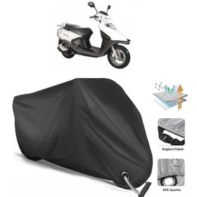 Coverplus RKS Spontini 110 Siyah Motosiklet Branda