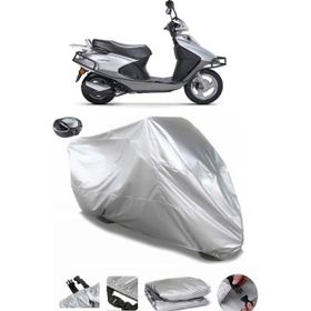 Coverplus RKS Spontini 125 Gri Arka Çanta Uyumlu Su Geçirmez Motosiklet Brandası