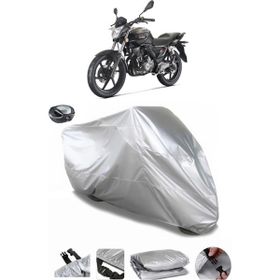 Coverplus RKS Titanic 150-R Gri Arka Çanta Uyumlu Su Geçirmez Motosiklet Brandası